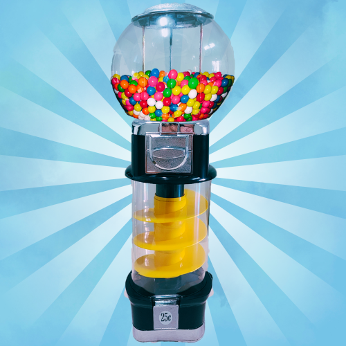 Mini Spiral Gumball Machine