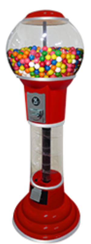 Spiral Gumball Machine